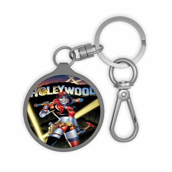 Harley Quinn Suicide Squad Product Custom Keyring Tag Keychain Acrylic With TPU Cover