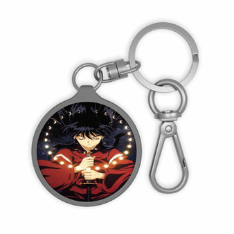 Inuyasha Art Custom Keyring Tag Keychain Acrylic With TPU Cover