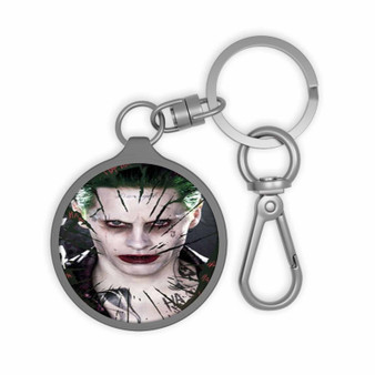 Joker Suicide Squad Custom Keyring Tag Keychain Acrylic With TPU Cover