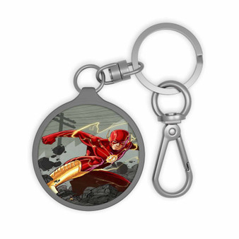 The Flash Super Fast Custom Keyring Tag Keychain Acrylic With TPU Cover