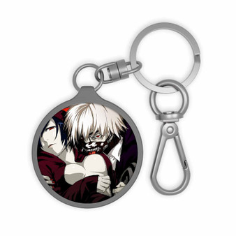 Tokyo Ghoul Kaneki Ken and Uta Custom Keyring Tag Keychain Acrylic With TPU Cover