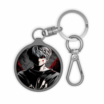 Tokyo Ghoul Kaneki Ken Great Custom Keyring Tag Keychain Acrylic With TPU Cover