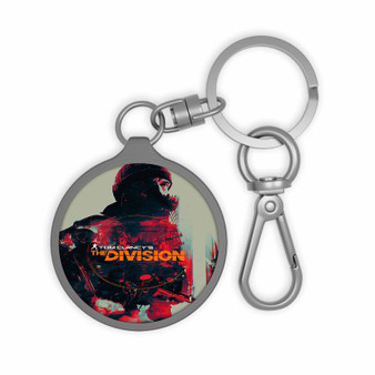 Tom Clancy s The Division Custom Keyring Tag Keychain Acrylic With TPU Cover