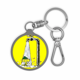 Woodstock The Peanuts Custom Keyring Tag Keychain Acrylic With TPU Cover