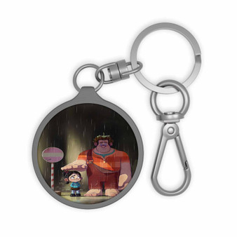 Wreck it Ralph Totoro Custom Keyring Tag Keychain Acrylic With TPU Cover