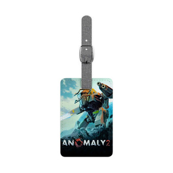 Anomaly 2 Custom Polyester Saffiano Rectangle White Luggage Tag Card Insert