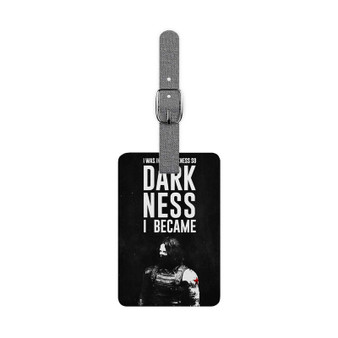 Bucky Barnes Quotes Custom Polyester Saffiano Rectangle White Luggage Tag Card Insert