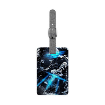 Dead Space Custom Polyester Saffiano Rectangle White Luggage Tag Card Insert
