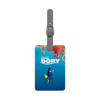 Finding Dory Custom Polyester Saffiano Rectangle White Luggage Tag Card Insert