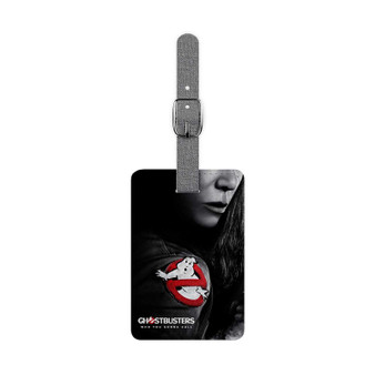 Ghostbusters Custom Polyester Saffiano Rectangle White Luggage Tag Card Insert