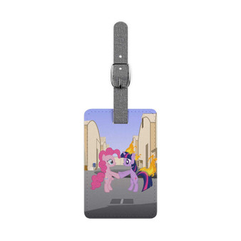 My Little Pony Custom Polyester Saffiano Rectangle White Luggage Tag Card Insert