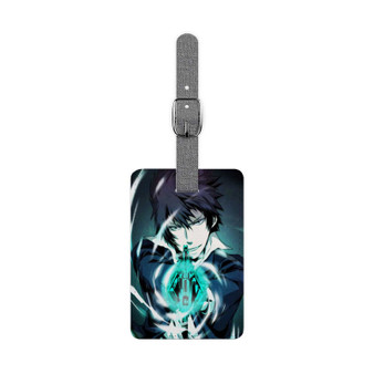 Psycho Pass Attack on Moe Custom Polyester Saffiano Rectangle White Luggage Tag Card Insert
