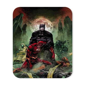 Batman The Flash Custom Mouse Pad Gaming Rubber Backing