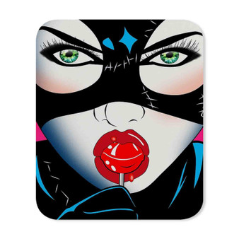 Catwoman Candy Custom Mouse Pad Gaming Rubber Backing