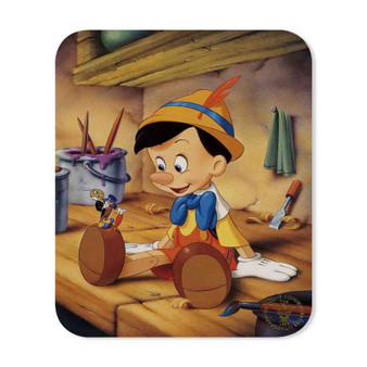 Disney Pinocchio Arts Custom Mouse Pad Gaming Rubber Backing