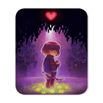 Frisk Undertale Custom Mouse Pad Gaming Rubber Backing
