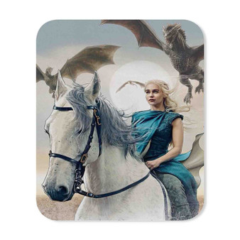 Game of Thrones Daenerys Custom Mouse Pad Gaming Rubber Backing