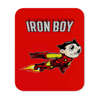 Iron Boy Iron Man Astroboy Custom Mouse Pad Gaming Rubber Backing