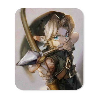 Link Zelda Arrow Custom Mouse Pad Gaming Rubber Backing