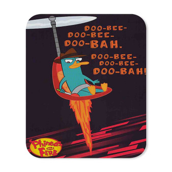 Phineas and Ferb Art Product Custom Mouse Pad Gaming Rubber Backing