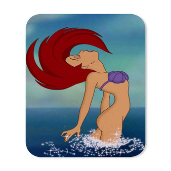 Sexy Ariel The Little Mermaid Disney Custom Mouse Pad Gaming Rubber Backing
