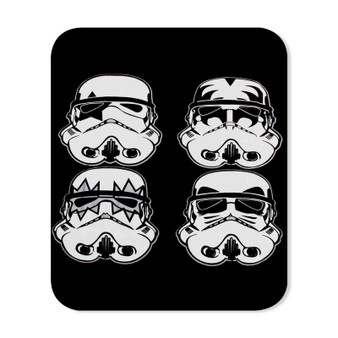 Stormtroopers Kiss Band Custom Mouse Pad Gaming Rubber Backing
