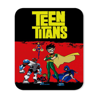 Teen Titans Cartoon Custom Mouse Pad Gaming Rubber Backing