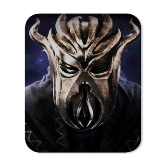 The Elder Scrolls V Skyrim Dragonborn Custom Mouse Pad Gaming Rubber Backing