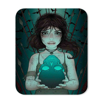 The Rise of the Tomb Raider Lara s Journey Custom Mouse Pad Gaming Rubber Backing