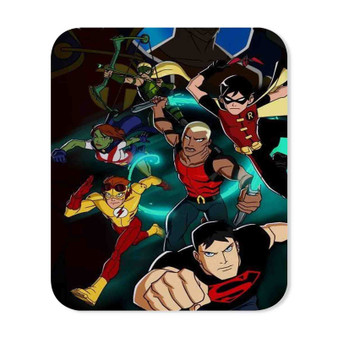 The Team Young Justice Custom Mouse Pad Gaming Rubber Backing