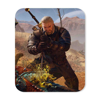 The Witcher 3 Wild Hunt Custom Mouse Pad Gaming Rubber Backing