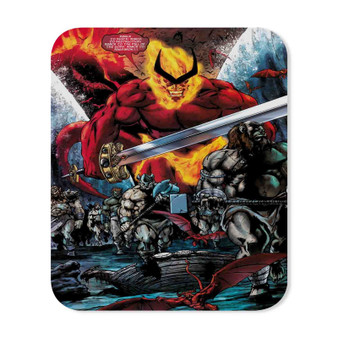 Thor Ragnarok Comic Custom Mouse Pad Gaming Rubber Backing