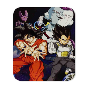 Vegeta Goku Whis Lord Beerus and Frieza Custom Mouse Pad Gaming Rubber Backing