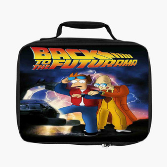 Back To The Futurama Custom Lunch Bag Fully Lined and Insulated for Adult and Kids