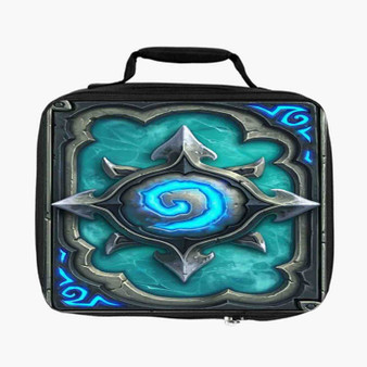 Card Back Hearthstone Heroes of Warcraft Custom Lunch Bag Fully Lined and Insulated for Adult and Kids