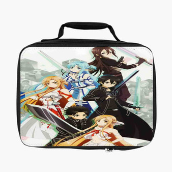 Characters Sword Art Online Custom Lunch Bag Fully Lined and Insulated for Adult and Kids