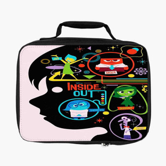 Disney Pixar for Inside Out Custom Lunch Bag Fully Lined and Insulated for Adult and Kids