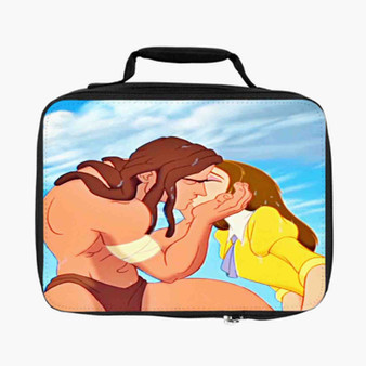 Disney Tarzan and Jane Kiss Custom Lunch Bag Fully Lined and Insulated for Adult and Kids