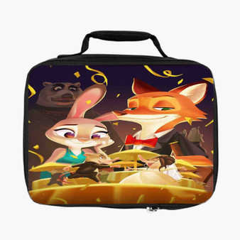 Disney Zootopia Dancing Custom Lunch Bag Fully Lined and Insulated for Adult and Kids