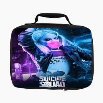 Harley Quinn Suicide Squad Art Custom Lunch Bag Fully Lined and Insulated for Adult and Kids