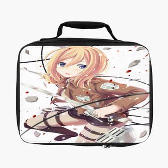 Historia Reiss Shingeki no Kyojin Attack on Titan Custom Lunch Bag Fully Lined and Insulated for Adult and Kids