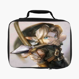 Link Zelda Arrow Custom Lunch Bag Fully Lined and Insulated for Adult and Kids