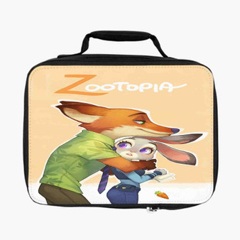 Nick and Judy Zootopia Custom Lunch Bag Fully Lined and Insulated for Adult and Kids