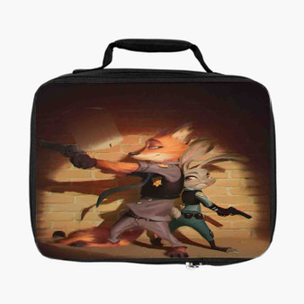 Nick Wilde and Judy Hopps Zootopia Custom Lunch Bag Fully Lined and Insulated for Adult and Kids