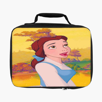 Princess Belle Beauty and The Beast Disney Custom Lunch Bag Fully Lined and Insulated for Adult and Kids