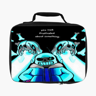 Sans Undertale Art Custom Lunch Bag Fully Lined and Insulated for Adult and Kids