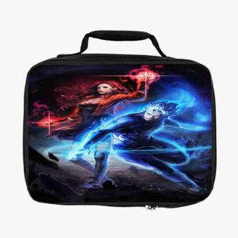 Scarlet Witch Quicksilver The Avengers Custom Lunch Bag Fully Lined and Insulated for Adult and Kids