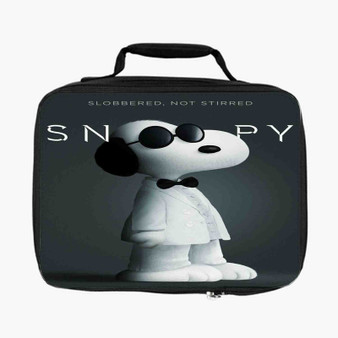 Snoopy Art Custom Lunch Bag Fully Lined and Insulated for Adult and Kids