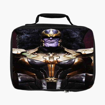 Thanos Marvel Villains Custom Lunch Bag Fully Lined and Insulated for Adult and Kids