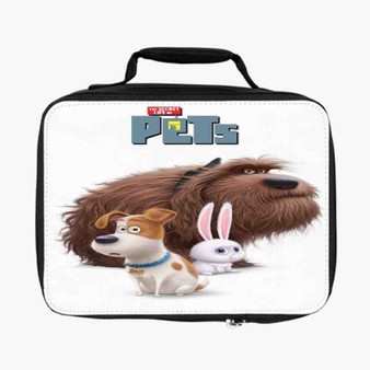 The Secret Life of Pets Movie Custom Lunch Bag Fully Lined and Insulated for Adult and Kids